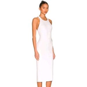 525 America Revole White Midi Dress